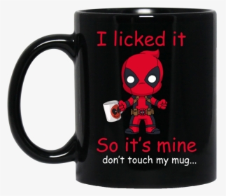 Image 105px Deadpool - Deadpool Drink Coffee Chibi, HD Png Download, Transparent PNG