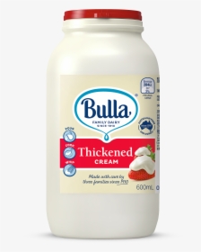 Bulla Thickened Cream 600ml, HD Png Download, Transparent PNG
