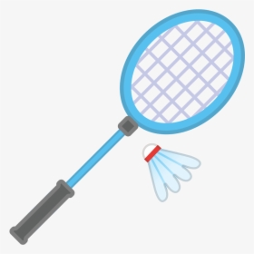Badminton Icon - Black And White Clip Art Tennis, HD Png Download, Transparent PNG