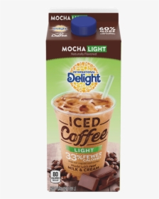 Mocha Light Iced Coffee - Delight Oreo Iced Coffee, HD Png Download, Transparent PNG