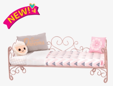 Sweet Dreams Scrollwork Bed For 18-inch Dolls - Our Generation Doll Franco, HD Png Download, Transparent PNG