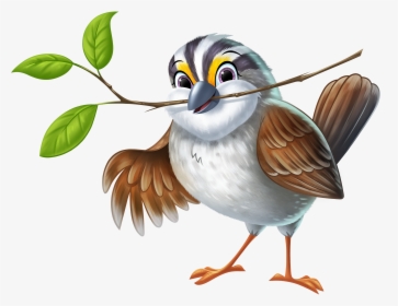 Flutter The Sparrow - Time Lab Vbs Animals, HD Png Download, Transparent PNG