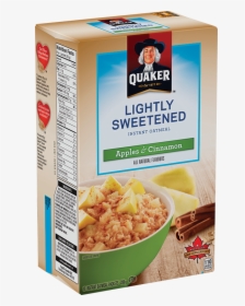 Quaker® Lightly Sweetened Apples & Cinnamon Instant - Quaker Oats High Protein Oatmeal, HD Png Download, Transparent PNG