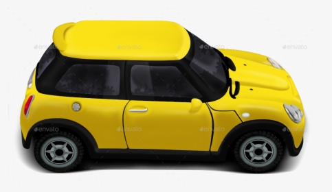 Png/design 0000 Yellow Car - Mini Cooper, Transparent Png, Transparent PNG