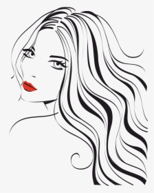 Hair Salon At Getdrawings - Beauty Face Silhouette Png, Transparent Png, Transparent PNG