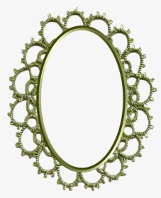 The Gallery For Gt Ornate Gold Oval Frame - Circle, HD Png Download, Transparent PNG