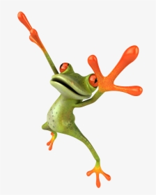 Frog Jumping At You, HD Png Download, Transparent PNG