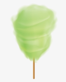 Green Cotton Candy Png, Transparent Png, Transparent PNG
