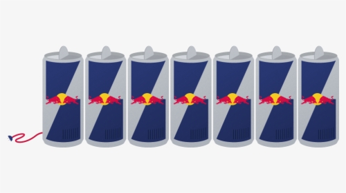 Red Bull Can Cartoon, HD Png Download, Transparent PNG
