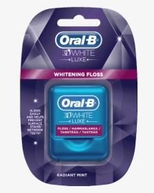 Oral-b 3d White Floss - Oral B 3d Floss, HD Png Download, Transparent PNG
