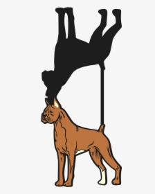 Dog Catches Something Clipart , Png Download - Boxer, Transparent Png, Transparent PNG