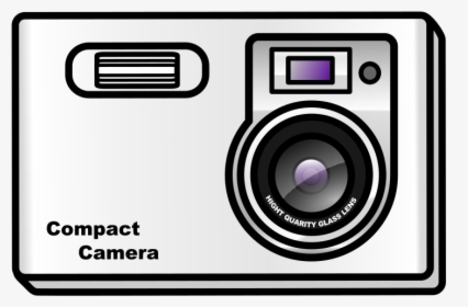 Slim Camera Clip Arts - Camera Clip Art, HD Png Download, Transparent PNG