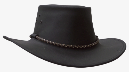 Cowboy Hat Stetson Leather - Leather Western Hat Mens, HD Png Download, Transparent PNG