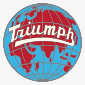 Logo Triumph Globe Sticker, HD Png Download, Transparent PNG