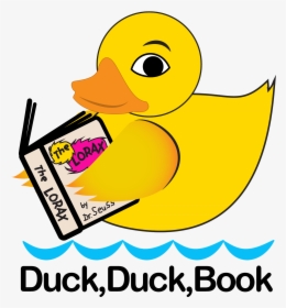 Cartoon Duckling Reading Book, HD Png Download, Transparent PNG