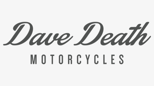 Dave Death Motorcycles - Black-and-white, HD Png Download, Transparent PNG
