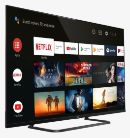 Android Tv For Easy And Unlimited Entertainment - Tv Tcl 75ep660, HD Png Download, Transparent PNG
