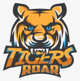Clipart Tiger Roaring - Tigres Roar Esport, HD Png Download, Transparent PNG