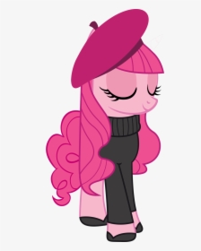 Beret, Pinkie Pie, Safe - My Little Pony French Ponies, HD Png Download, Transparent PNG
