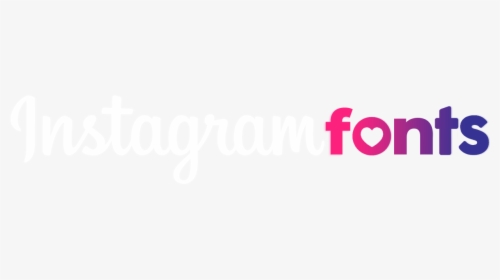 Instagram Fonts Logo - Fonts For Instagram Logo, HD Png Download, Transparent PNG
