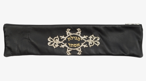 Geniune Fancy Leather Scroll Bag Purim Megillah Scroll - Label, HD Png Download, Transparent PNG