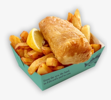 Fish And Chips White Background, HD Png Download, Transparent PNG