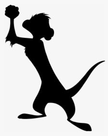Clip Art Timon And Pumbaa Silhouette Image Vector Graphics - Silueta De Timon Y Pumba, HD Png Download, Transparent PNG