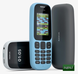 Transparent Nokia Phone Png - Nokia Small Phones 105, Png Download, Transparent PNG