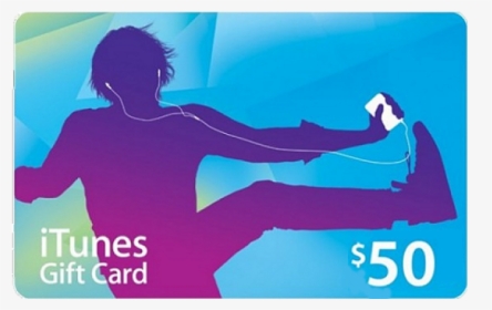 Apple Itunes 50$ Cards - Apple Us Gift Card, HD Png Download, Transparent PNG