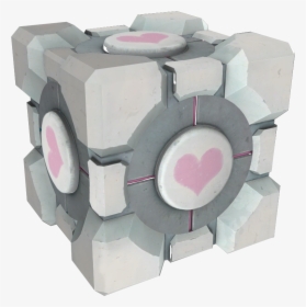 Weighted Companion Cube - Portal Companion Cube, HD Png Download, Transparent PNG