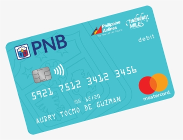 Bsp Png Visa Debit Card Application Form - Pnb Mabuhay Miles Debit Card, Transparent Png, Transparent PNG