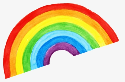 Rainbow Png Transparente Png Para Cuadros Infantiles - Child Art, Png Download, Transparent PNG