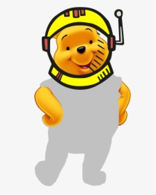 Astronaut Pooh Astronaut, Iphone Wallpaper, Pikachu, - Winnie The Pooh Png, Transparent Png, Transparent PNG