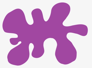 Splat Nicholasjudy Big Image - Purple Color Clip Art, HD Png Download, Transparent PNG