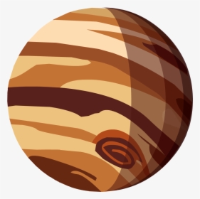 Solar System Club Penguin - Jupiter Planet Clipart, HD Png Download, Transparent PNG
