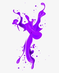 #paint #splatter #splash #purple - Nail Polish Splash Png, Transparent Png, Transparent PNG