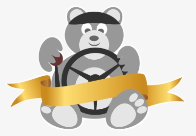 Vector, Bear, Trucker, Logo, Teddy Bear - Vector Graphics, HD Png Download, Transparent PNG