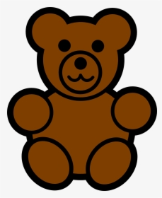 Teddy Bear, Toy, Brown, Cute, Fluffy - Small Teddy Bear Cartoon, HD Png Download, Transparent PNG