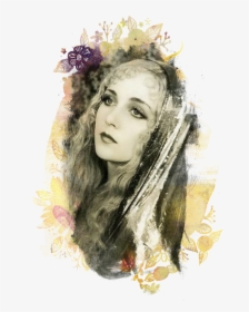 Vintage, Woman, Watercolor, Collage, Art, Classic - Hollywood Actress Vintage, HD Png Download, Transparent PNG