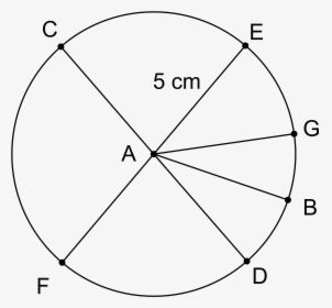 Transparent Unit Circle Png - 5 In Diameter Actual Size, Png Download, Transparent PNG