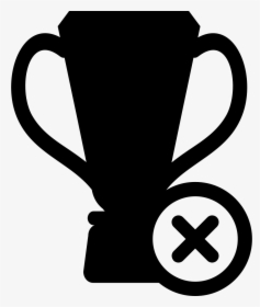 Transparent Football Trophy Png - Copa De Futbol Blanco Y Negro, Png Download, Transparent PNG