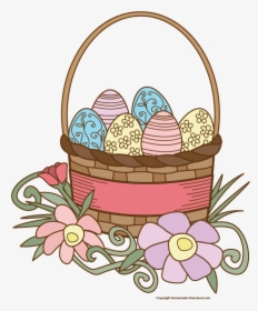 Svg Download Free Click To Save Image - Easter Basket Clip Art Free, HD Png Download, Transparent PNG