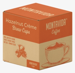 Picture Of Montavida Hazelnut Crème 30ct Brew Cups - Box, HD Png Download, Transparent PNG