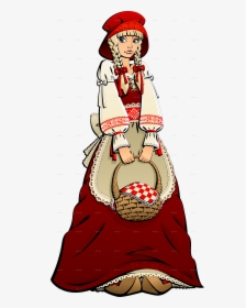 Fairy Tale Characters Little Red Riding Hood, HD Png Download, Transparent PNG