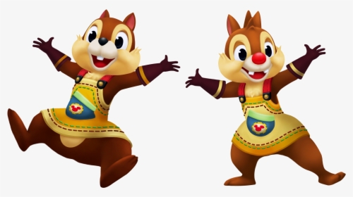 Chip And Dale Png - Chip And Dale Kingdom Hearts, Transparent Png, Transparent PNG