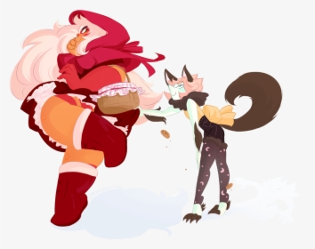 Lesbian Red Riding Hood And Big Bad Wolf, HD Png Download, Transparent PNG