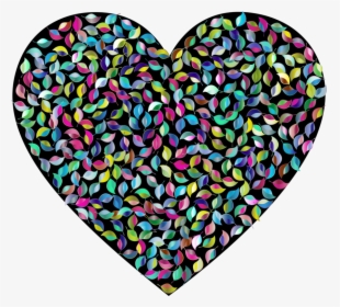Heart,psychedelic Art,confectionery - Clip Art, HD Png Download, Transparent PNG