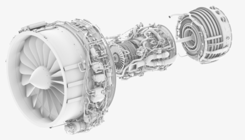 Leap 1a Engine Left Side View, HD Png Download, Transparent PNG