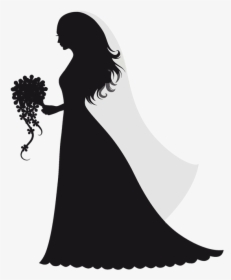 You Might Also Like - Bride Silhouette, HD Png Download, Transparent PNG