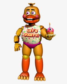 Rockstar Toy Chica Fnaf6 Rockstarchica Chica Toychica - Five Nights At Freddy's 6 Rockstar Chica, HD Png Download, Transparent PNG
